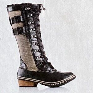 Sorel Carly 11 Leather Waterproof Winter Boots SZ 11​​